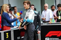 On board with George Russell in the FW43