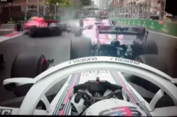 Sirotkin hit with grid-penalty for dangerous start in Baku!