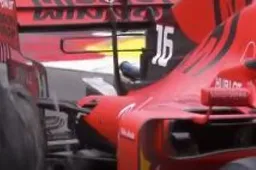 Charles Leclerc sloopt zijn wagen na te ambitieuze actie