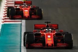 Is Vettel implying here that he and Leclerc did not have the same material?