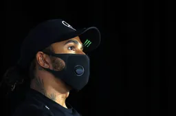 Hamilton: "Guess the field's a little shaky here"