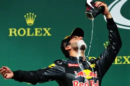 Daniel Ricciardo kijkt iets te diep in zijn 'Schoentje'