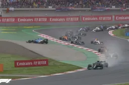 Bottas stays ahead of Verstappen, Alonso spins after contact with Gasly