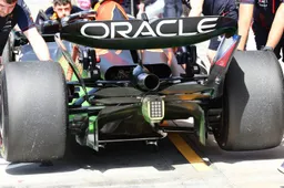 A asa traseira da Red Bull torna o DRS mais efetivo