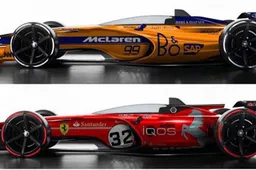 Formule 1 wagens krijgen in 2021 futuristisch uiterlijk