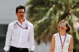 Photos: Toto and Susie Wolff spend winter break in the mountains