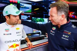 Horner explique pourquoi Perez a quitté Red Bull : "Nous nous sommes assis ensemble".