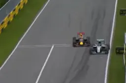 Terug naar 2016: Rosberg spint in Canada bij inhaalactie op Verstappen