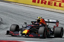 Albon: "The contact was so late that it surprised me"