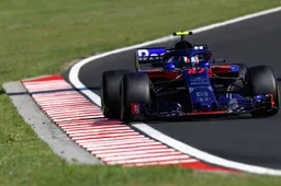 Gasly SCHREEUWT het uit van blijdschap na zijn P6 in Hongarije
