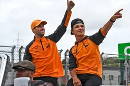 Vídeo recopilatorio único de McLaren: podio y un 'Shoey' para Norris