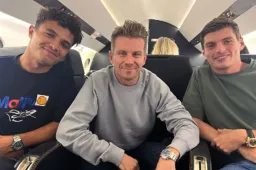 Verstappen e Norris arrivano a Baku: i rivali per il titolo volano insieme