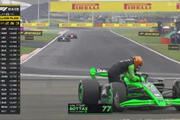 Bottas' exit turns Chinese Grand Prix upside down