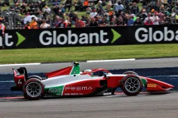 Victory for Antonelli at Silverstone in F2 Sprint race