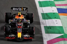Grid de largada do GP da Arábia Saudita: Pérez larga na pole position