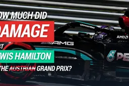 How much did damage cost Lewis Hamilton in the Austrian Grand Prix?