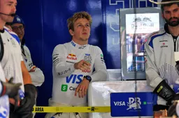 É assim que Lawson foi informado que foi substituído pela Red Bull Racing