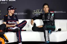 Russell e Mercedes messi in scacco da Verstappen e dall'ottima strategia della Red Bull