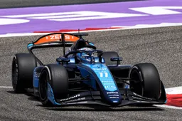 Lindblad termina em P5 após se posicionar provisoriamente na pole, Crawford P1
