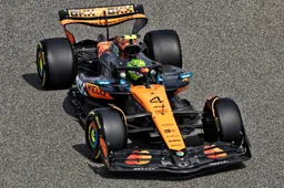 Norris confidently tops FP1 session without Verstappen and Russell