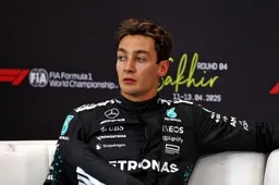 Russell "not satisfied" with P5 in Jeddah after "very bad day" for Mercedes