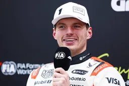 Verstappen comments on close-call with Norris: 'He made sure the grass was nicely cut!'