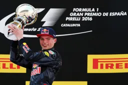 Verstappen blikt met gortdroge reactie terug op eerste overwinning 2016 in Spanje