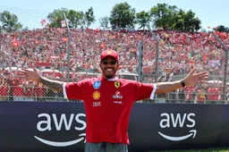 Hamilton blijft vechten voor tifosi tijdens Grand Prix van Emilia-Romagna