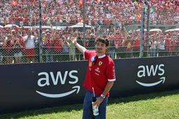 Leclerc fa una visita speciale dopo il GP di Imola