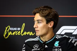 Russell believes dinner is not enough compensation for Albon 'driving like a grandma'