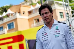 toto wolff during the monaco grand prix