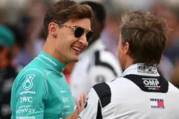 Russell platzt in Brad Pitts Interview bei der glamourösen 'F1'-Premiere in New York