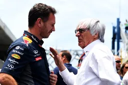 Christian Horner en Bernie Ecclestone