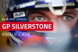 LIVE F1 | Verstappen blijkt McLaren en Ferrari te snel af, pole voor GP Silverstone