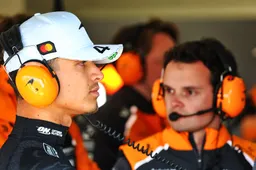 lando-norris-in-the-mclaren-garage-at-silverstone
