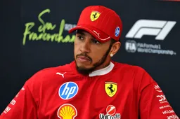 Lewis Hamilton in België