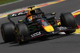 Max Verstappen in België