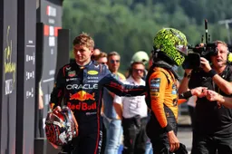 Norris na pole enquanto Verstappen persegue: o grid provisório para o GP da Bélgica