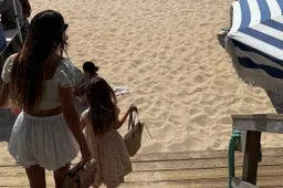 Kelly Piquet already enjoying vacation with daughter Penelope