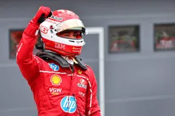 Leclerc's priceless reaction to unexpected Ferrari pole in Hungary