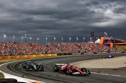George Russell and Charles Leclerc in Dutch GP