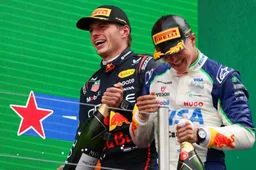 Hadjar complimenteert Verstappen na podium in Zandvoort: 'Dat is zo cool'
