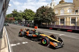 Norris legt blitzschnelles Tempo vor Piastri und Leclerc in ereignisreichem FP1 in Baku fest