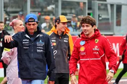 Leclerc gets special ride home from Baku podium-sitter Sainz!