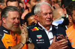 Hoe een coureur van McLaren het vertrek van Marko bij Red Bull inluidde