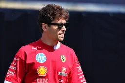 Ferrari bestraft door stewards na incident tussen Norris en Leclerc