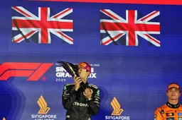 Russell comes with major admission after dominant Singapore GP win