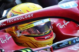 Ferrari-coureur Hamilton heeft er zo totaal geen zin in in Mexico-Stad