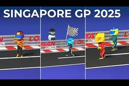 Lollipopmann macht sich über McLarens Papaya-Regeln während des GP von Singapur lustig