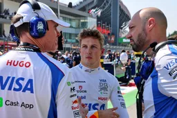 Shocking near miss as Lawson avoids F1 marshals
